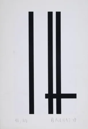 Сериграфия Brandt - Composition abstraite #5