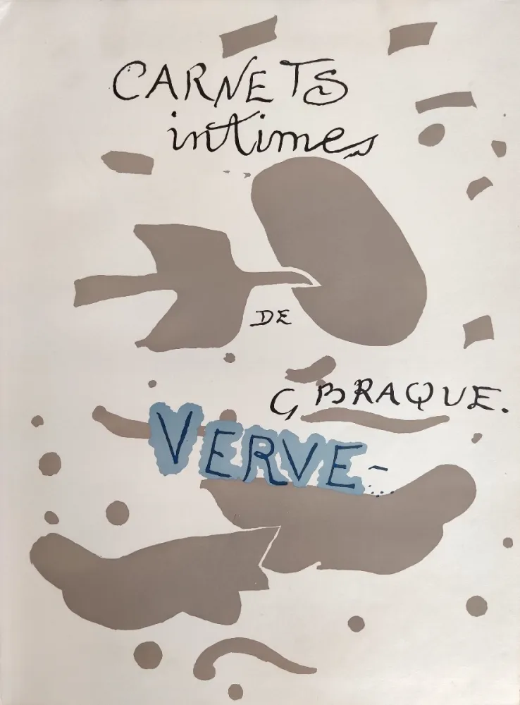 Литография Braque (After) - Carnets intimes de Braque I