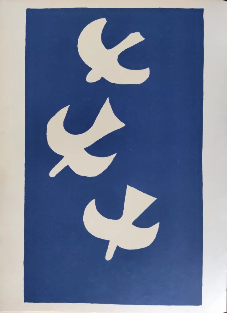 Литография Braque (After) - Carnets intimes de Braque II