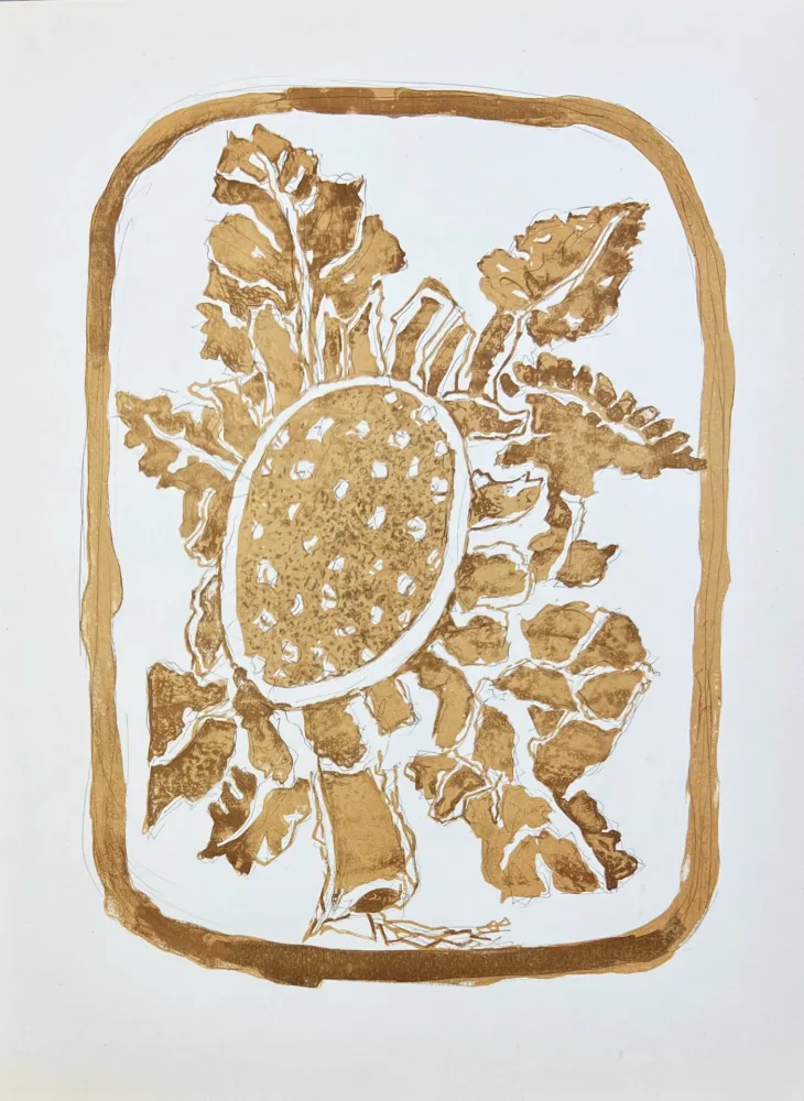 Литография Braque (After) - Carnets intimes de Braque IX