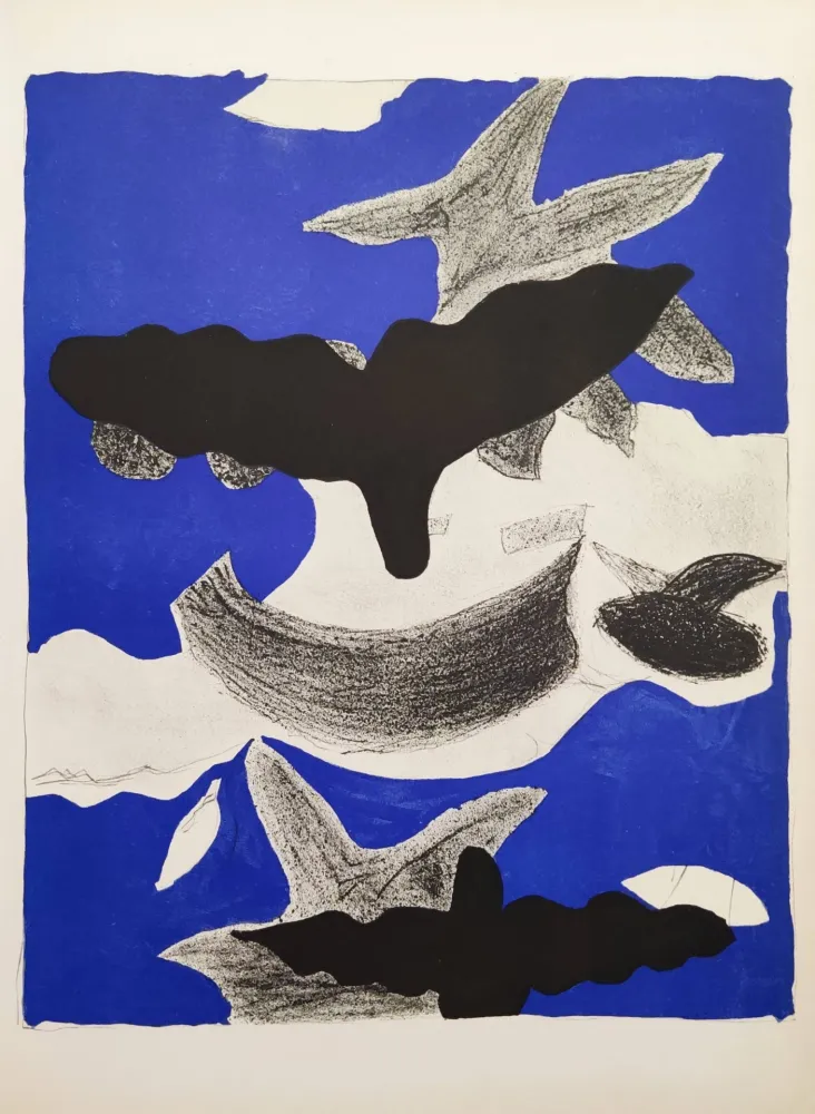 Литография Braque (After) - Carnets intimes de Braque V