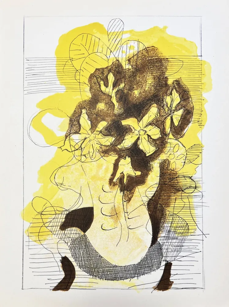 Литография Braque (After) - Carnets intimes de Braque VII
