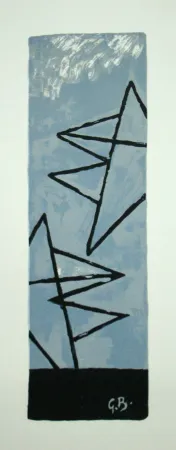 Литография Braque (After) - Ciel gris I.