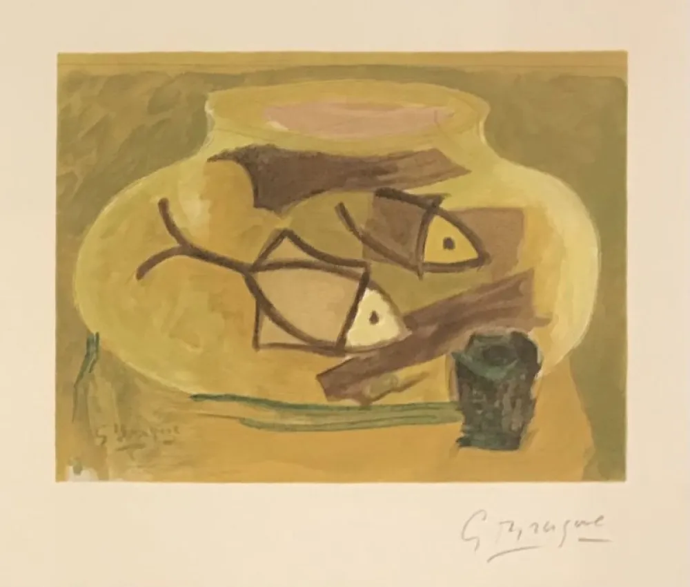 Литография Braque (After) - Une aventure méthodique 