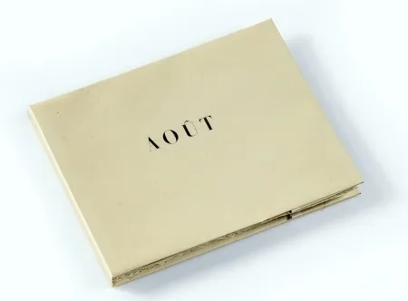 Иллюстрированная Книга Braque - Aout 