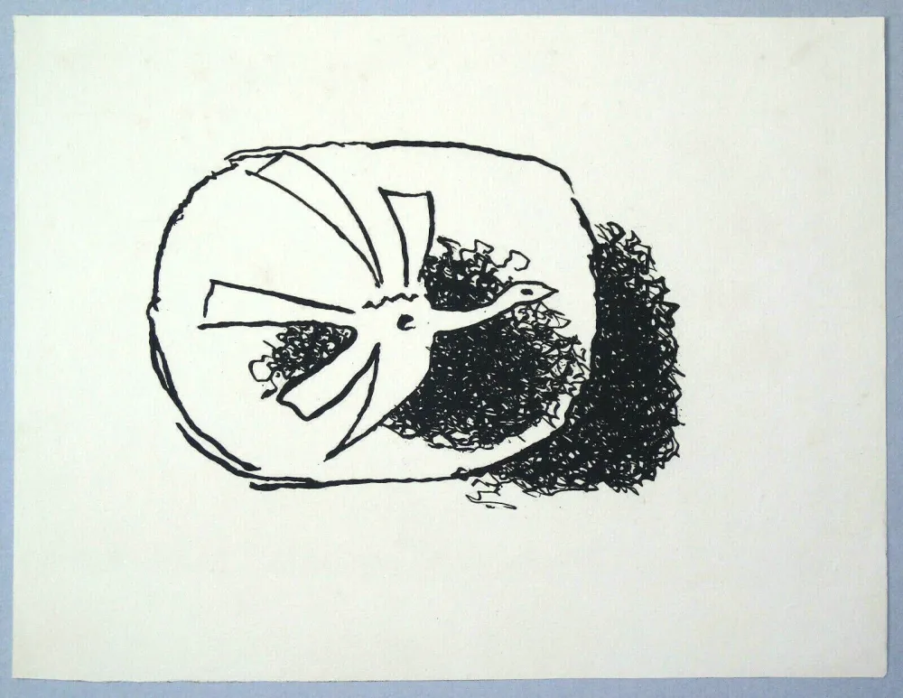 Офорт И Аквитанта Braque - Aout