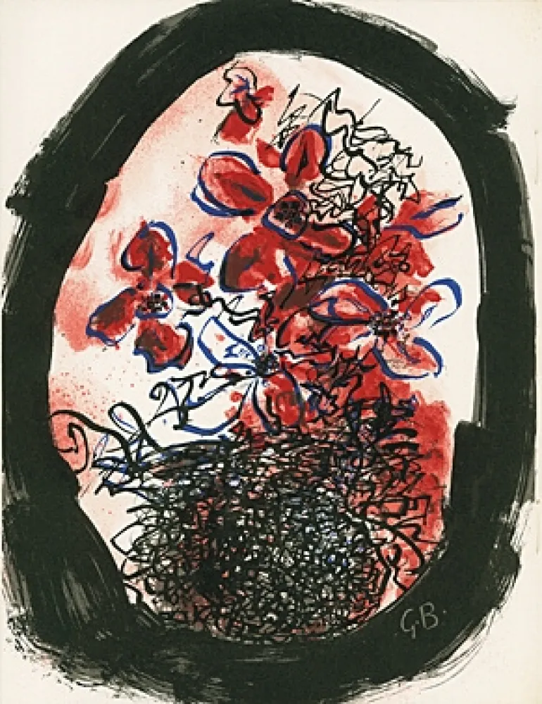 Иллюстрированная Книга Braque - Braque Lithographe