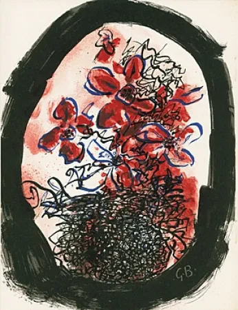 Иллюстрированная Книга Braque - Braque Lithographe