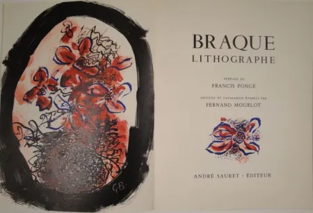 Иллюстрированная Книга Braque - Braque Lithographe