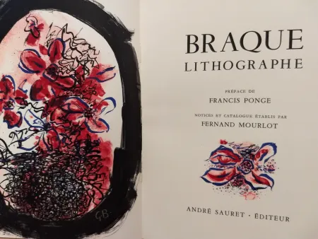 Иллюстрированная Книга Braque - Braque Lithographie
