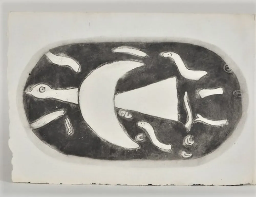 Гравюра Braque - Chants de Milarepa