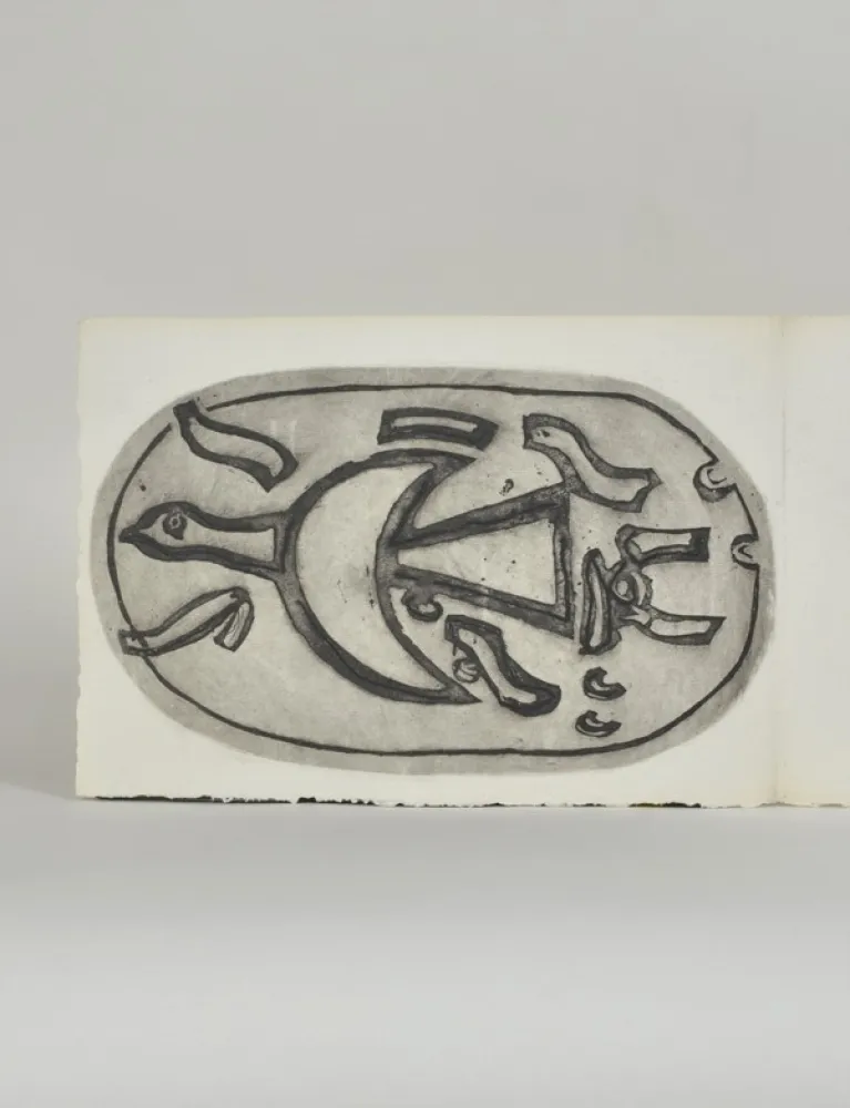 Гравюра Braque - Chants de Milarepa,