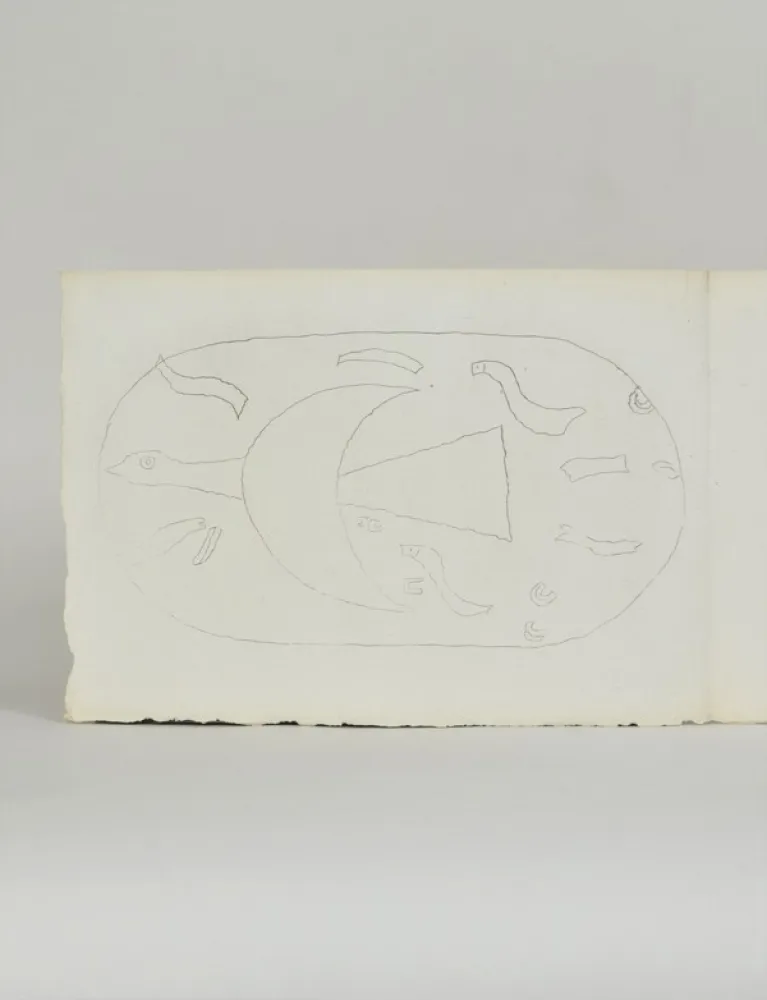 Гравюра Braque - Chants de Milarepa