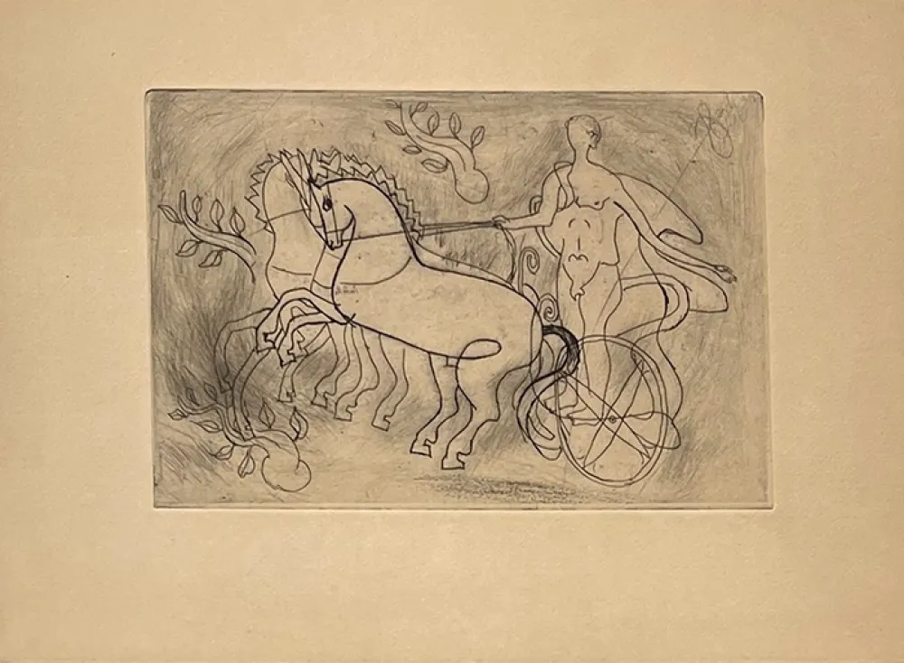 Гравюра Braque - Char