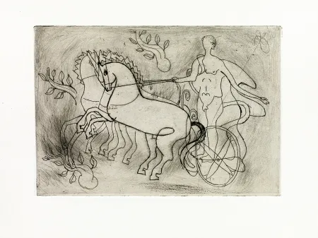 Гравюра Braque - Char