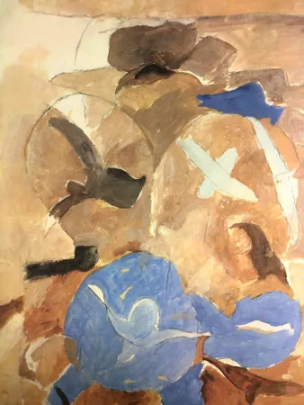 Литография Braque - Ciel et oiseaux
