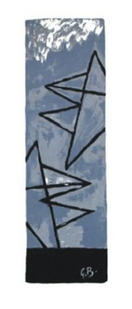 Литография Braque - Ciel gris II
