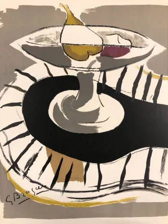 Литография Braque - Compotier