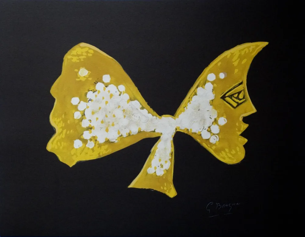 Литография Braque - Déesse de la Lune, Sélène