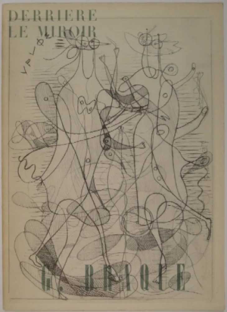 Иллюстрированная Книга Braque - DERRIÈRE LE MIROIR, Nos 71-72