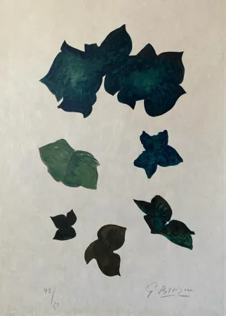 Литография Braque - La Liberte Des Mers (Vallier 143)