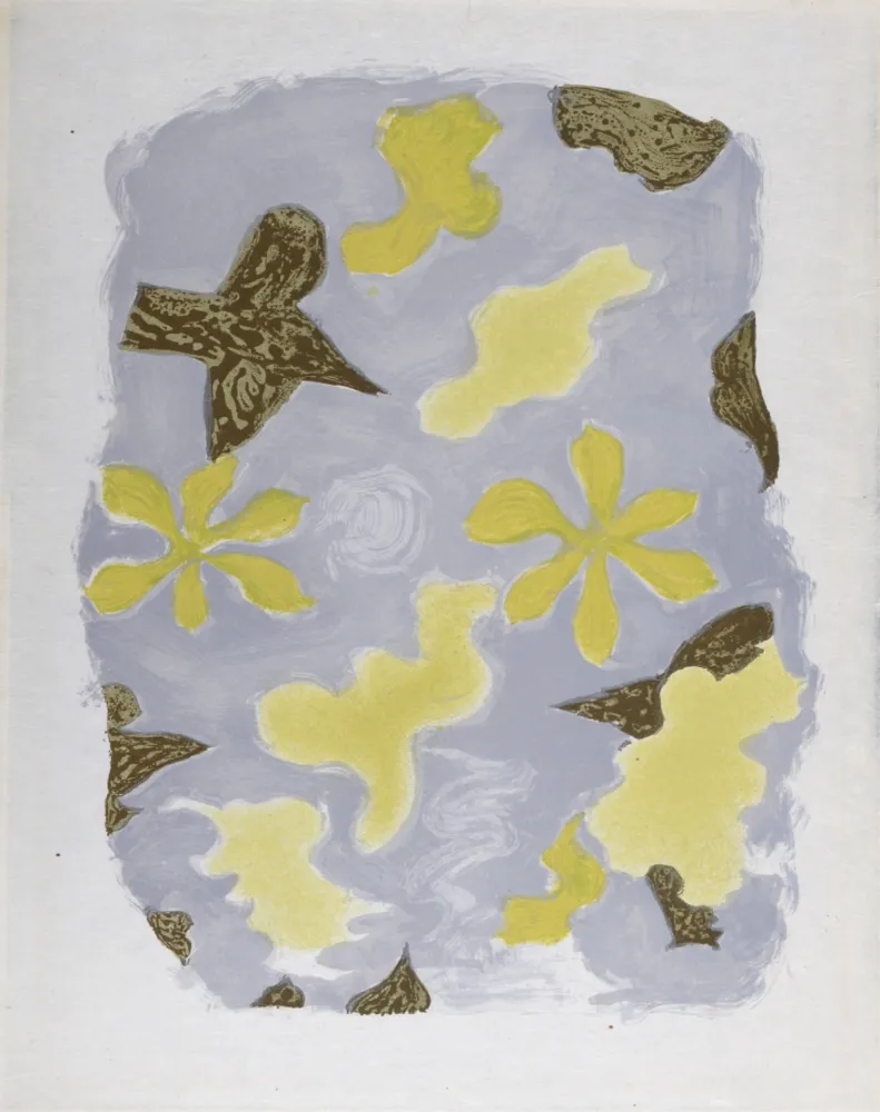 Литография Braque - La Sorgue, 1963