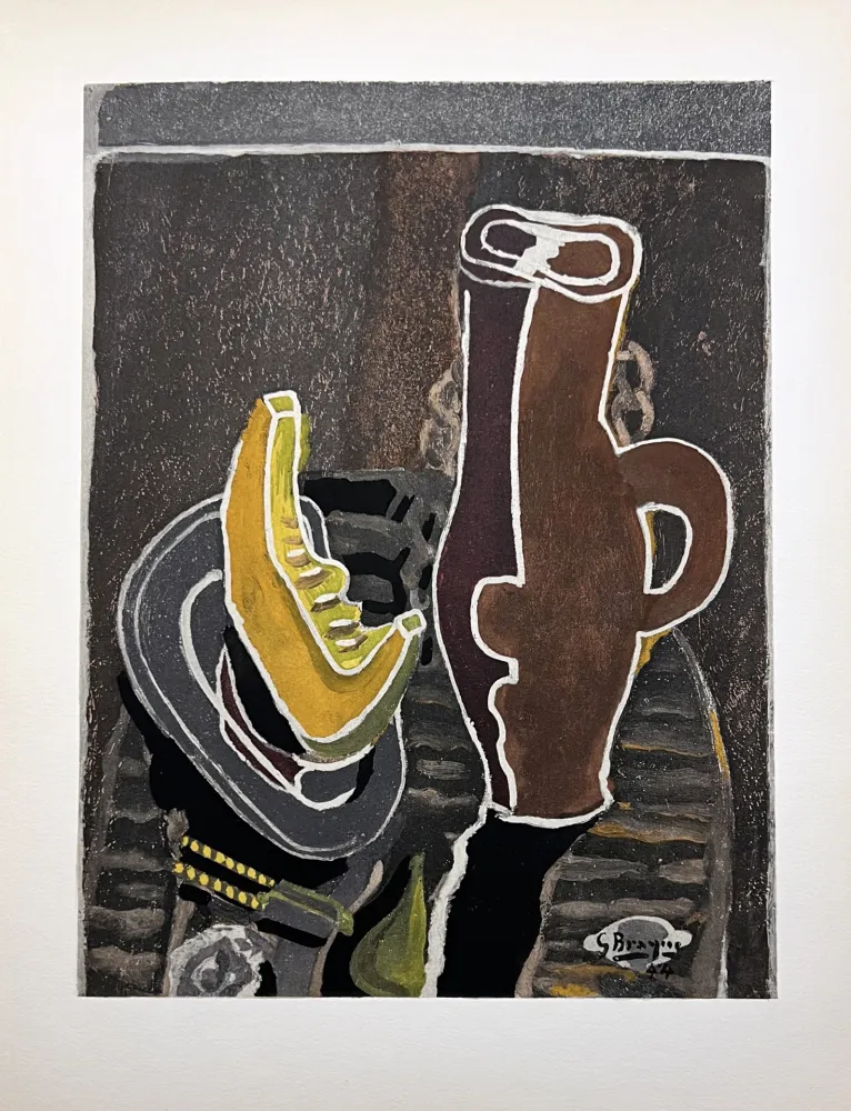 Трафарет Braque - LA TRANCHE DE POTIRON (1949)