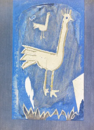 Литография Braque - Le Coq