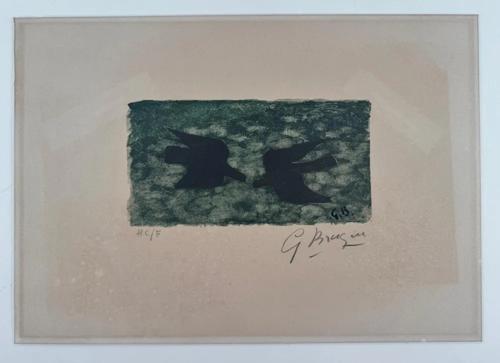 Литография Braque - Le Pays total 