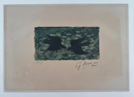 Литография Braque - Le Pays total 