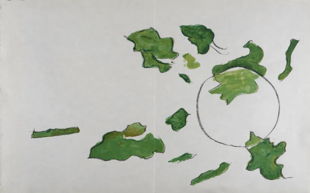 Литография Braque - Le soleil, 1963.