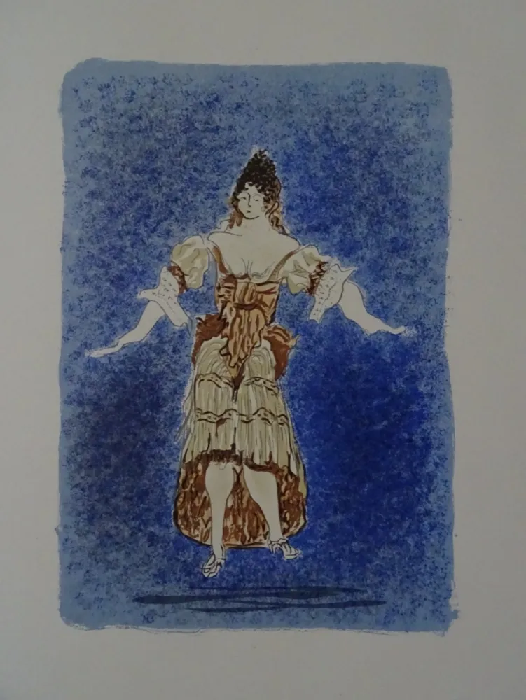 Литография Braque - Les Facheux