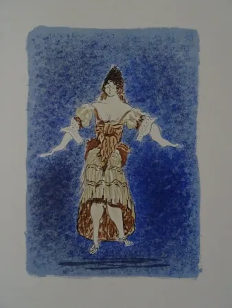 Литография Braque - Les Facheux