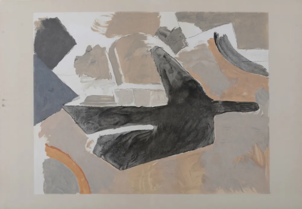 Литография Braque - Les Oiseaux #III, 1967