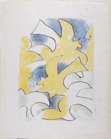 Литография Braque - Migration, 1963