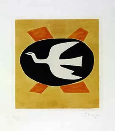 Гравюра Braque - OIseau de feu
