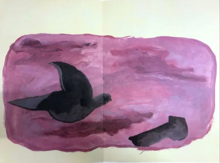 Литография Braque - Oiseaux