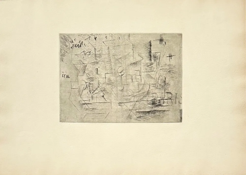 Гравюра Braque - Paris