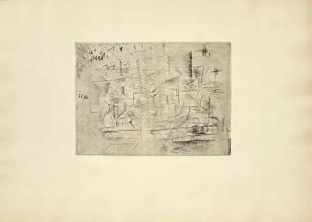 Гравюра Braque - Paris