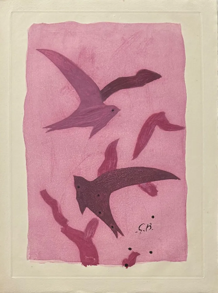 Гравюра Braque - Paroles peintes