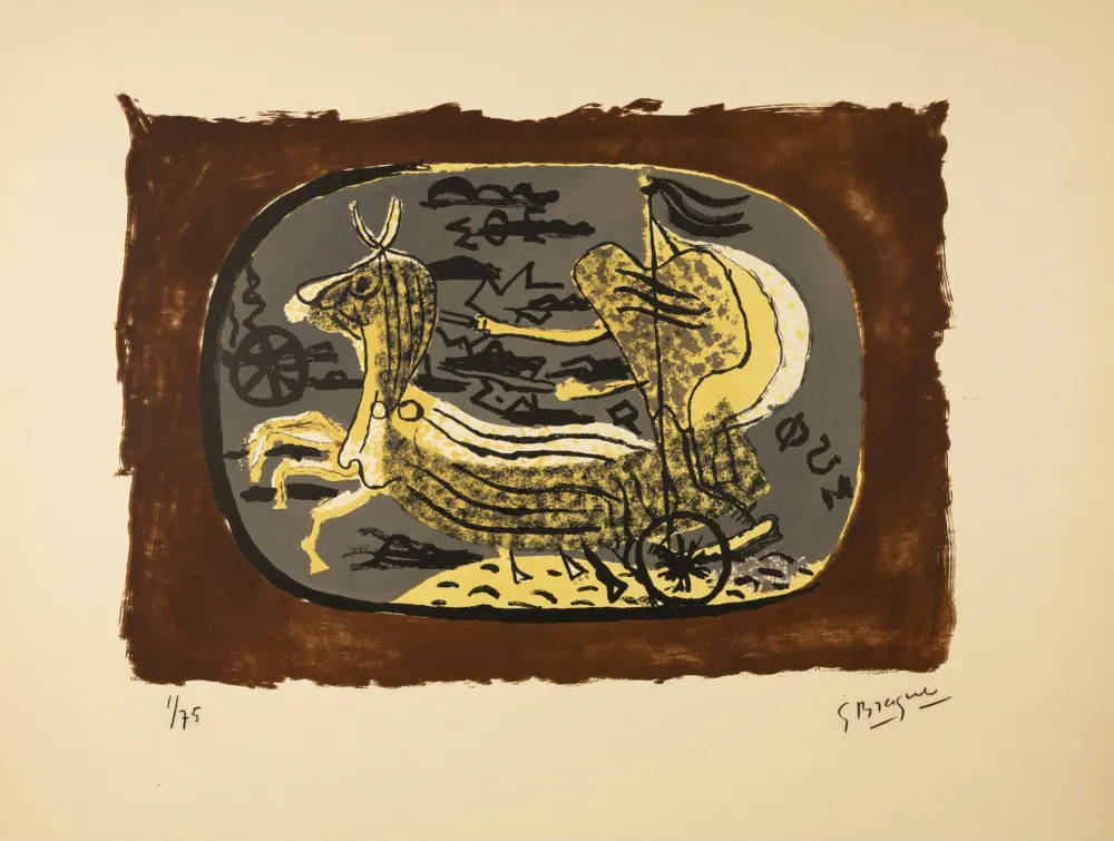 Литография Braque - Phaéton (Char I)