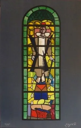 Литография Braque - Sainte Dominique