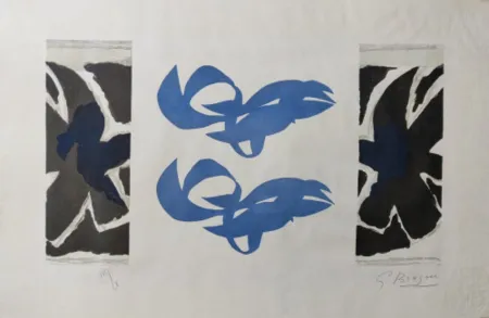 Офорт Braque - Si je mourais là-bas