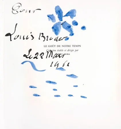 Нет Никаких Технических Braque -  Untitled (Fleur Tombe), 1962