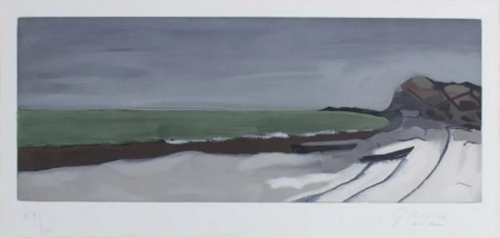 Офорт И Аквитанта Braque - Varengeville,1955