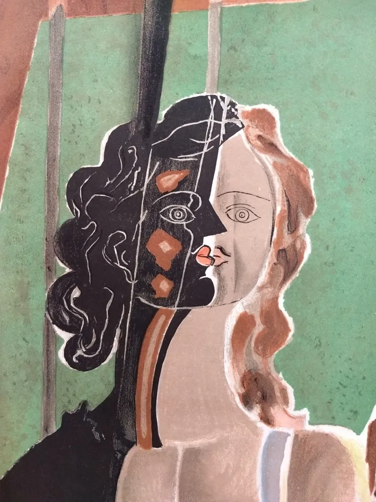 Иллюстрированная Книга Braque - Verve no 5 6