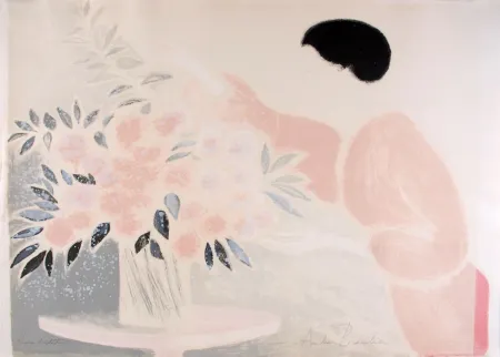 Литография Brasilier - Symphonie en Rose