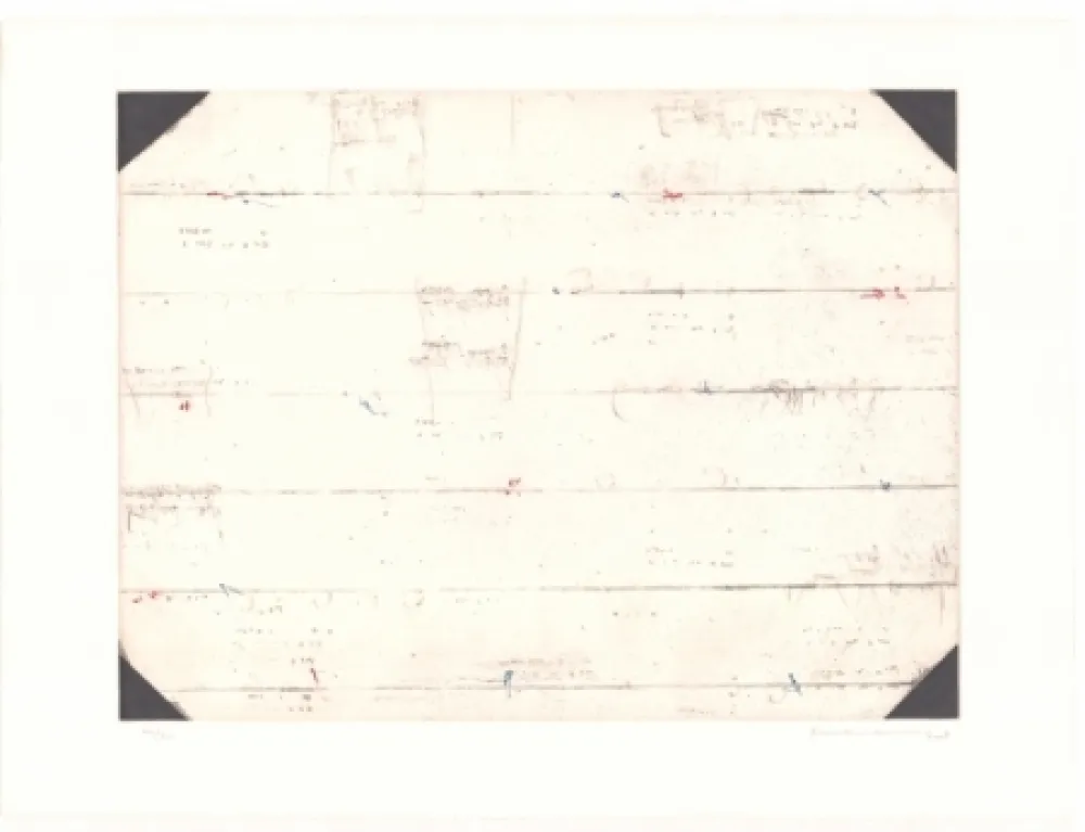 Литография Brinkmann - Série Barcelone IX