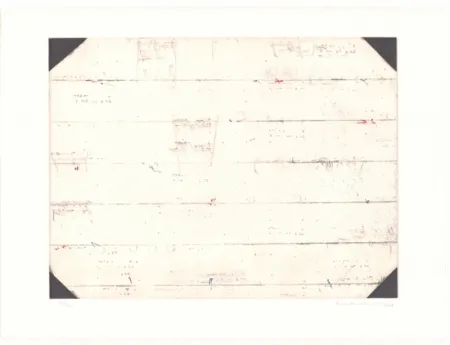 Литография Brinkmann - Série Barcelone IX