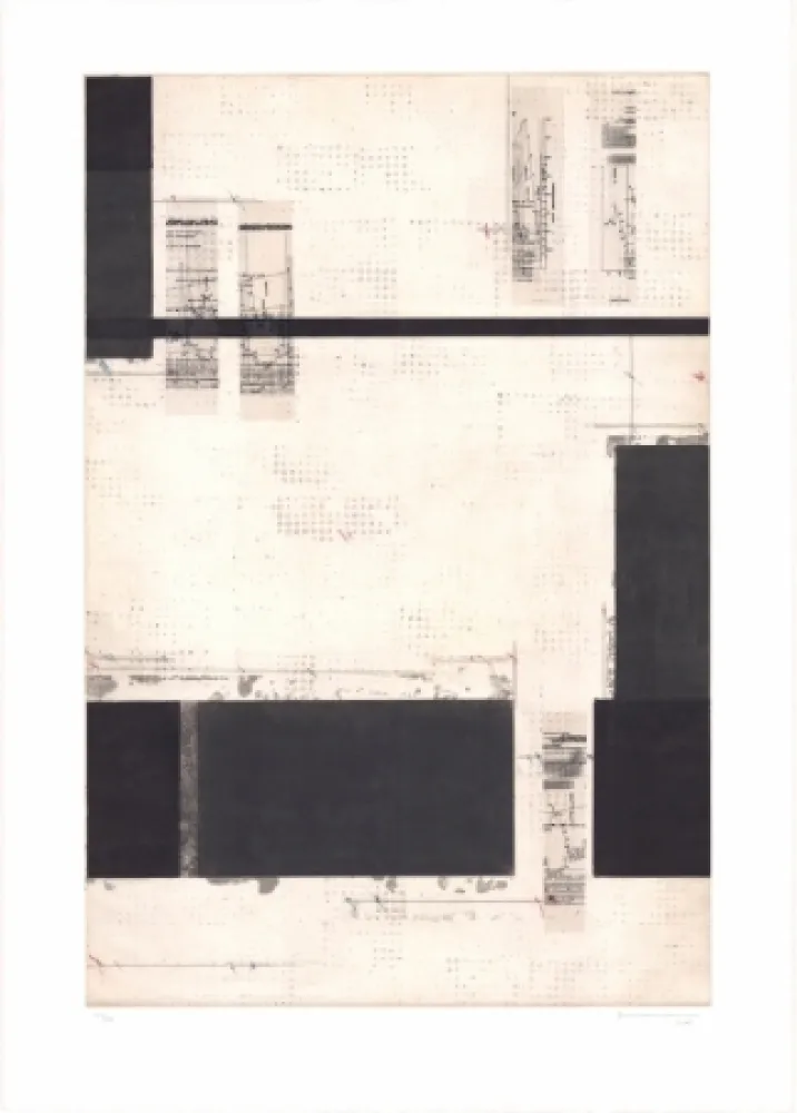 Литография Brinkmann - Série Barcelone V